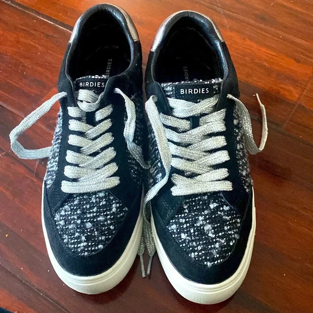 Birdies Cardinal Sneaker in Orbit Boucle Size 11